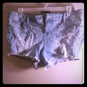 Torrid Jean shorts.  New with tags